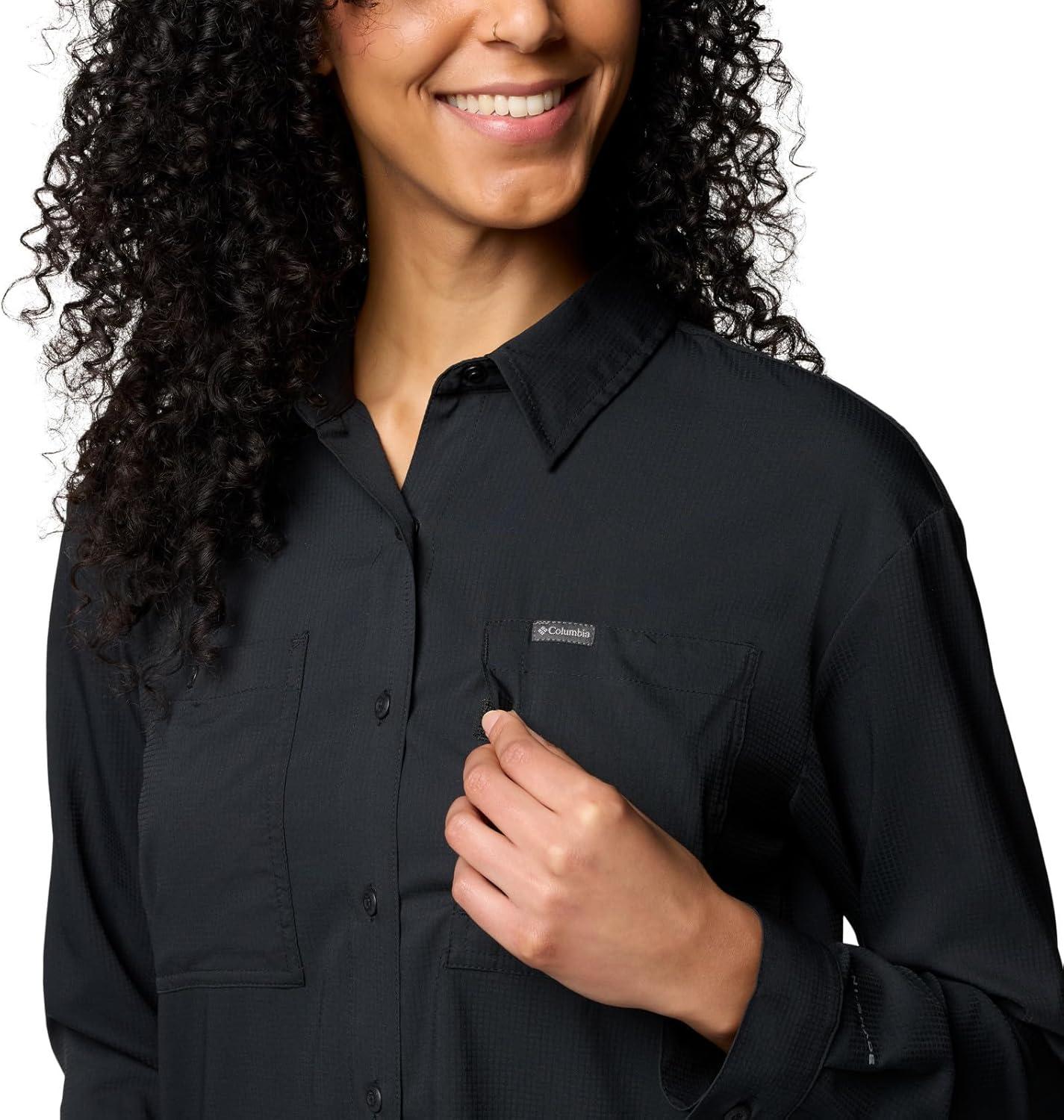 imageColumbia Womens Silver Ridge Utility Long Sleeve ShirtBlack