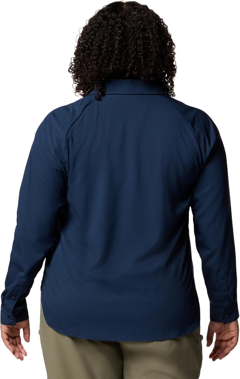 imageColumbia Womens Silver Ridge Utility Long Sleeve ShirtCollegiate Navy