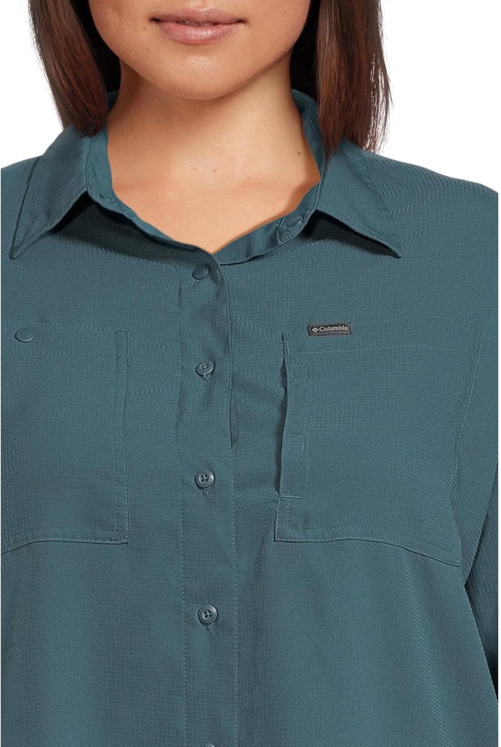 imageColumbia Womens Silver Ridge Utility Long Sleeve ShirtEverblue