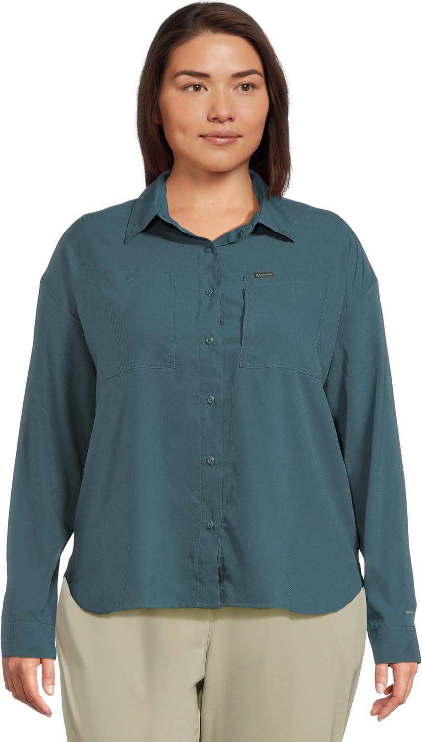 imageColumbia Womens Silver Ridge Utility Long Sleeve ShirtEverblue