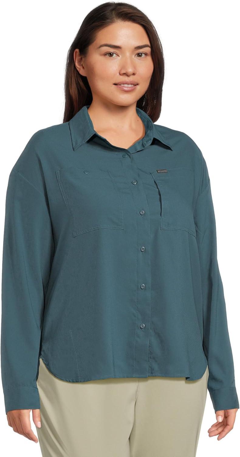 imageColumbia Womens Silver Ridge Utility Long Sleeve ShirtEverblue