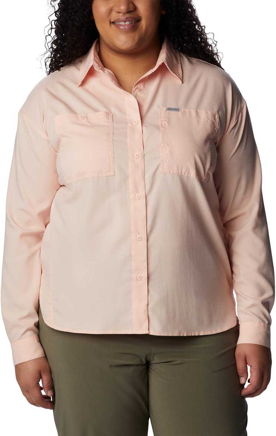 imageColumbia Womens Silver Ridge Utility Long Sleeve ShirtPink
