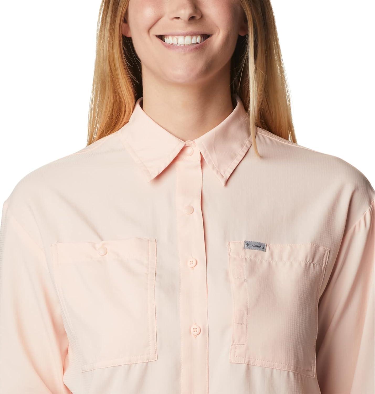 imageColumbia Womens Silver Ridge Utility Long Sleeve ShirtPink