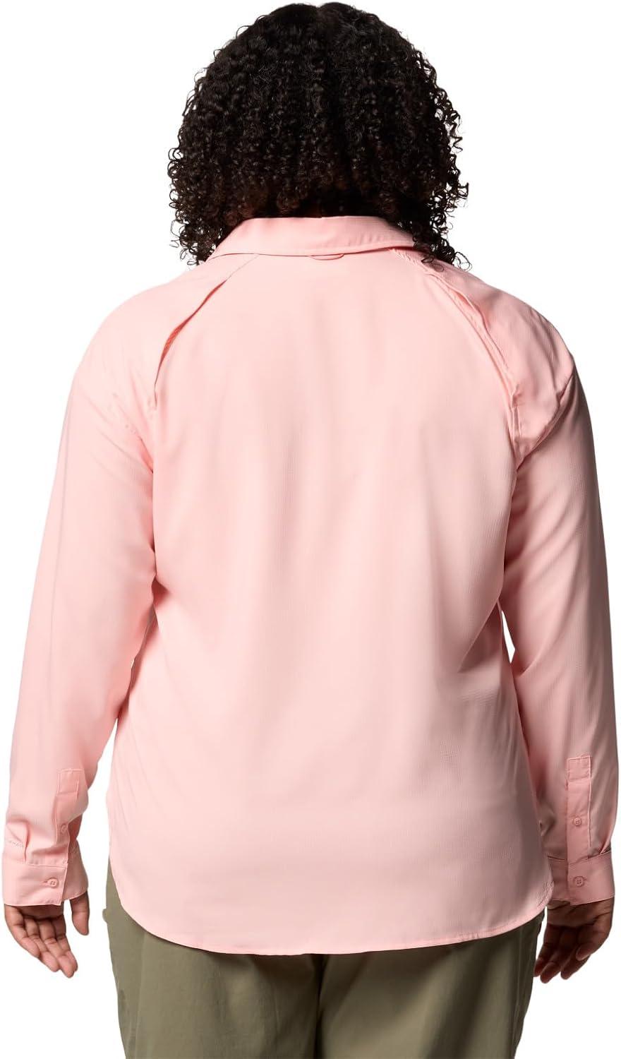 imageColumbia Womens Silver Ridge Utility Long Sleeve ShirtPink Sand