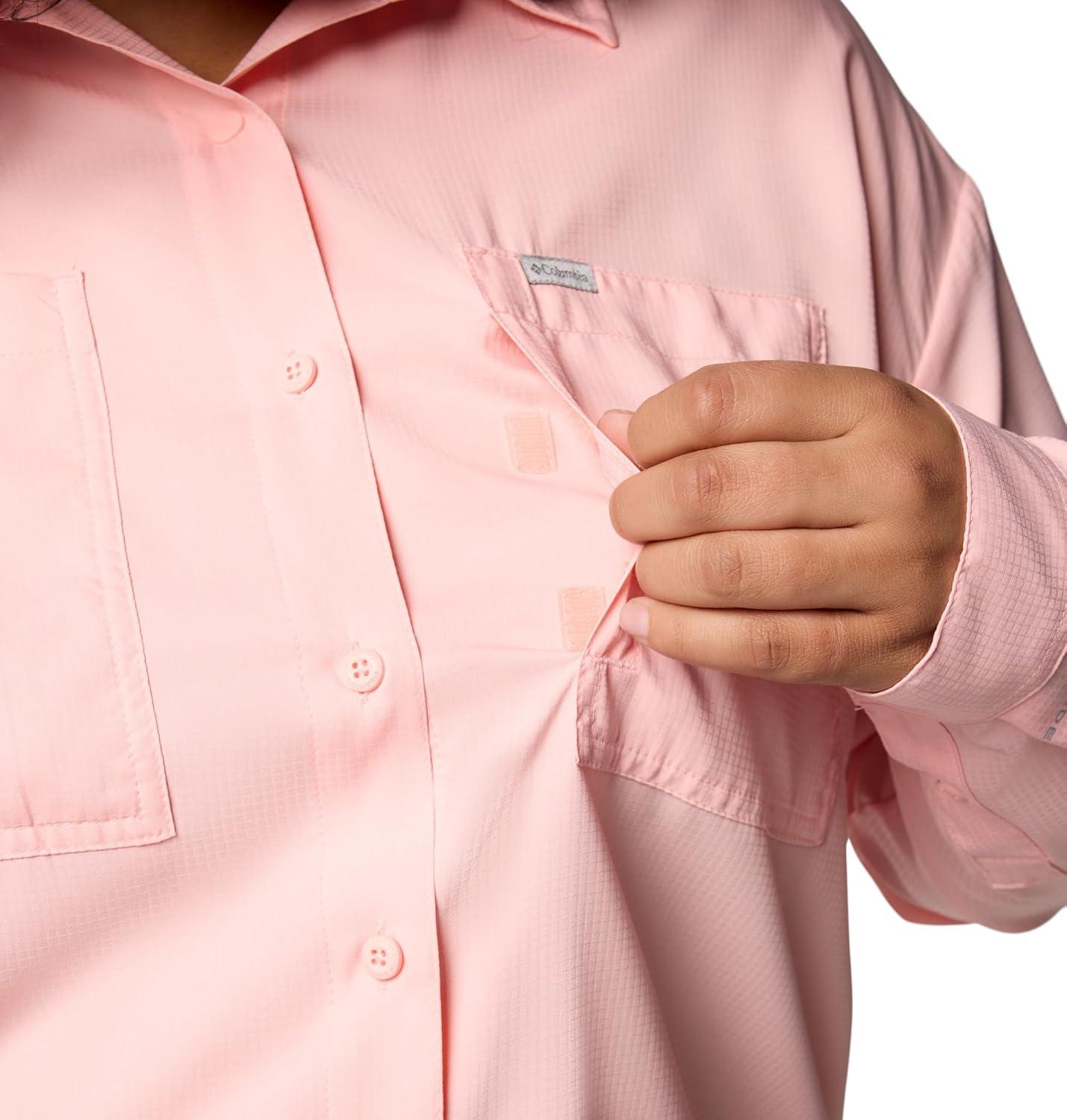 imageColumbia Womens Silver Ridge Utility Long Sleeve ShirtPink Sand