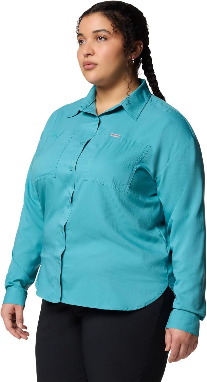 imageColumbia Womens Silver Ridge Utility Long Sleeve ShirtTeal