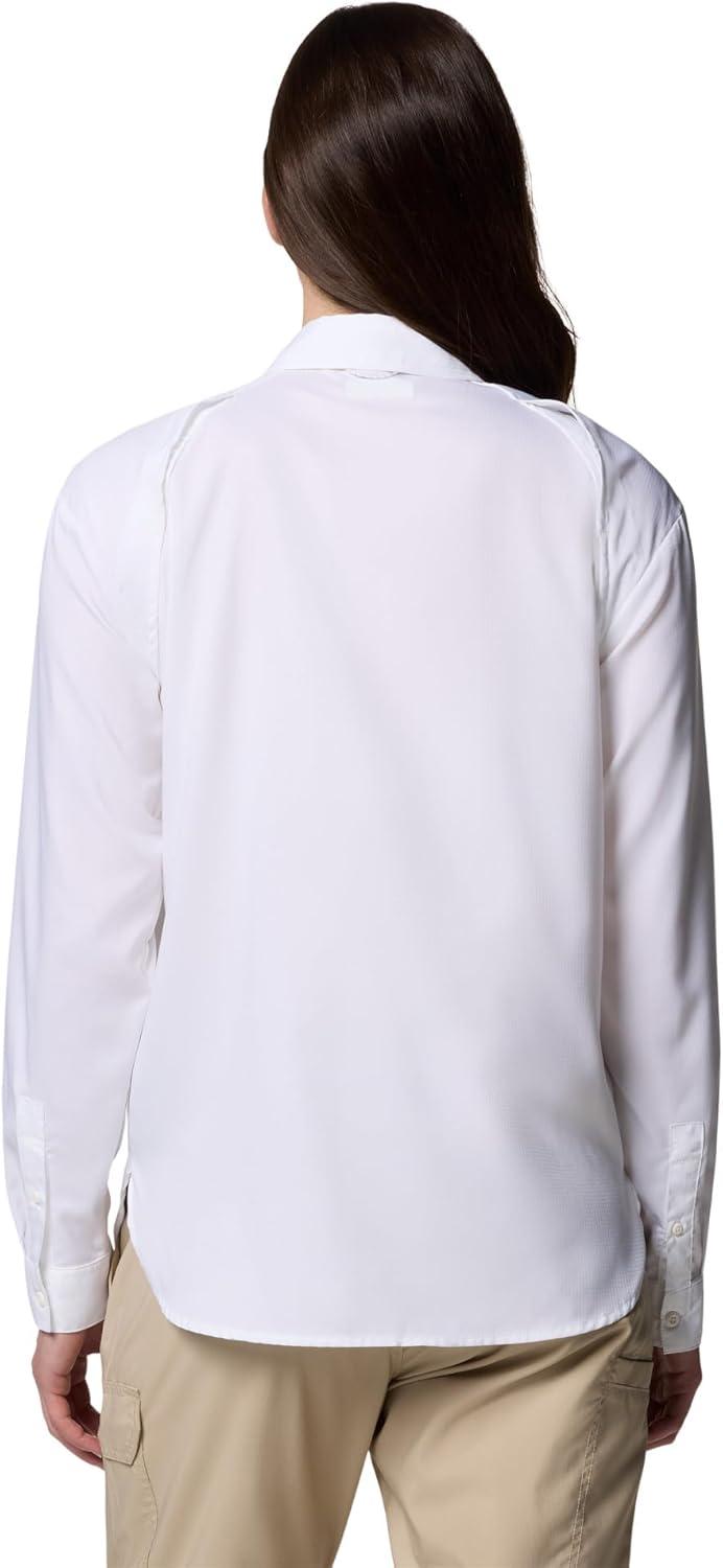 imageColumbia Womens Silver Ridge Utility Long Sleeve ShirtWhite 2024
