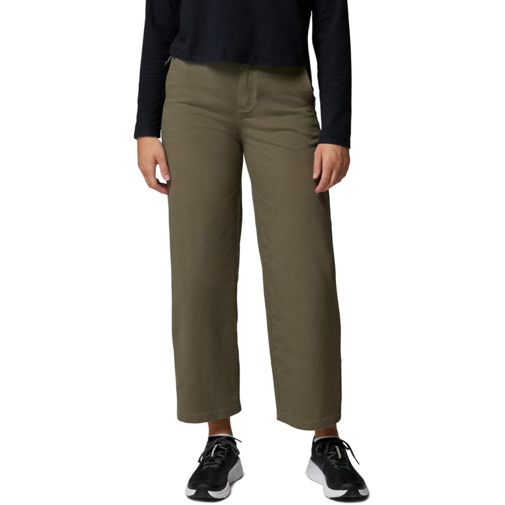 imageColumbia Womens ROC Wide Leg Pant Stone Green 8