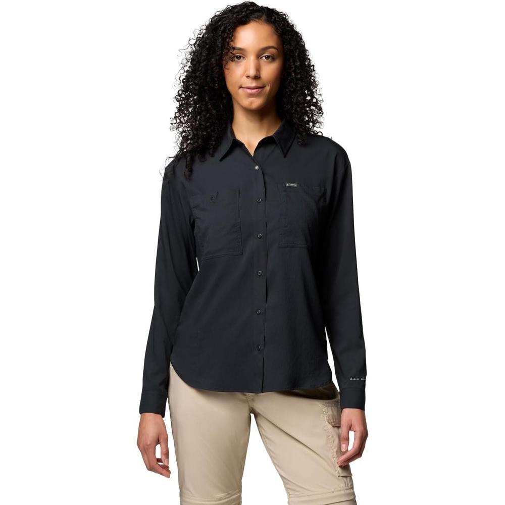 imageColumbia Womens Silver Ridge Utility Long Sleeve ShirtBlack