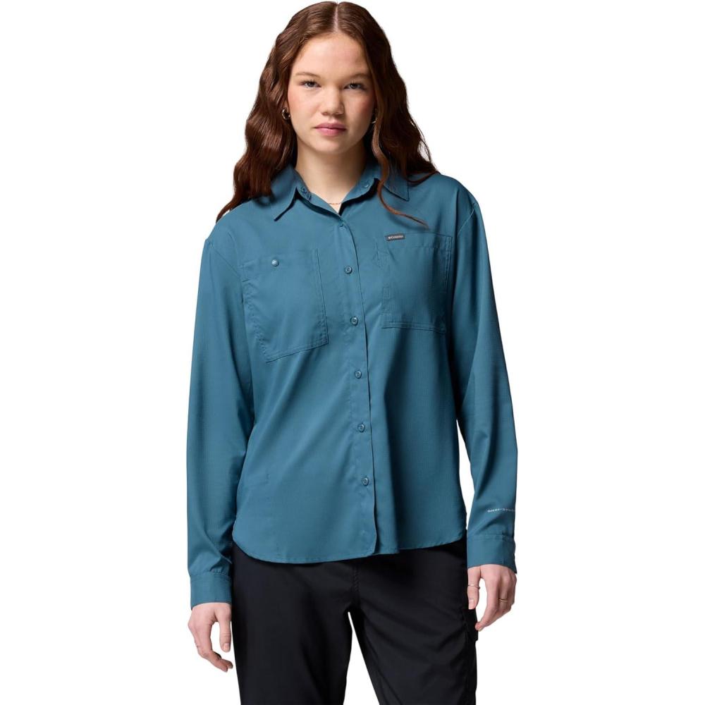imageColumbia Womens Silver Ridge Utility Long Sleeve ShirtEverblue
