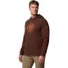 Columbia Mens PHG Topo Hunt Hoodie(Tobacco/Blaze Topo Hunt)