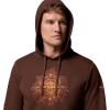 Columbia Mens PHG Topo Hunt Hoodie(Tobacco/Blaze Topo Hunt)