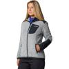 Columbia Women’s Arctic Crest Sherpa Full Zip(White/Black)