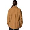 Columbia Women’s Blue Point Creek Corduroy Shirt Jacket(Camel Brown)