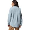 Columbia Women’s Blue Point Creek Corduroy Shirt Jacket(Crushed Blue)