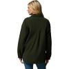 Columbia Women’s Blue Point Creek Corduroy Shirt Jacket(Greenscape)