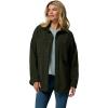 Columbia Women’s Blue Point Creek Corduroy Shirt Jacket(Greenscape)