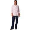 Columbia Women’s Blue Point Creek Corduroy Shirt Jacket(Pink Dawn)