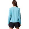 Columbia Womens PFG Tidal Tee II Long Sleeve Sun Protection Shirt, Vintage Blue/White Logo, XX-Large