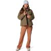 Columbia Women’s Puffect Sherpa Jacket(Stone Green)