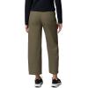 Columbia Women’s ROC Wide Leg Pant, Stone Green, 8