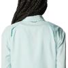 Columbia Womens Silver Ridge Utility Long Sleeve Shirt(Aqua Haze)