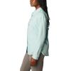 Columbia Womens Silver Ridge Utility Long Sleeve Shirt(Aqua Haze)
