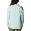 Columbia Womens Silver Ridge Utility Long Sleeve Shirt(Aqua Haze)