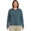 Columbia Womens Silver Ridge Utility Long Sleeve Shirt(Everblue)