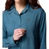 Columbia Womens Silver Ridge Utility Long Sleeve Shirt(Everblue)