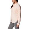 Columbia Womens Silver Ridge Utility Long Sleeve Shirt(Pink)