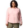 Columbia Womens Silver Ridge Utility Long Sleeve Shirt(Pink Sand)