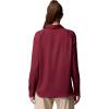 Columbia Womens Silver Ridge Utility Long Sleeve Shirt(Rich Wine)