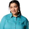 Columbia Womens Silver Ridge Utility Long Sleeve Shirt(Teal)