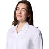 Columbia Womens Silver Ridge Utility Long Sleeve Shirt(White 2024)