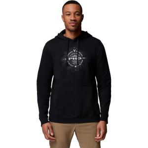 Columbia Mens PHG Topo Hunt Hoodie(Black/Shark Topo Hunt)