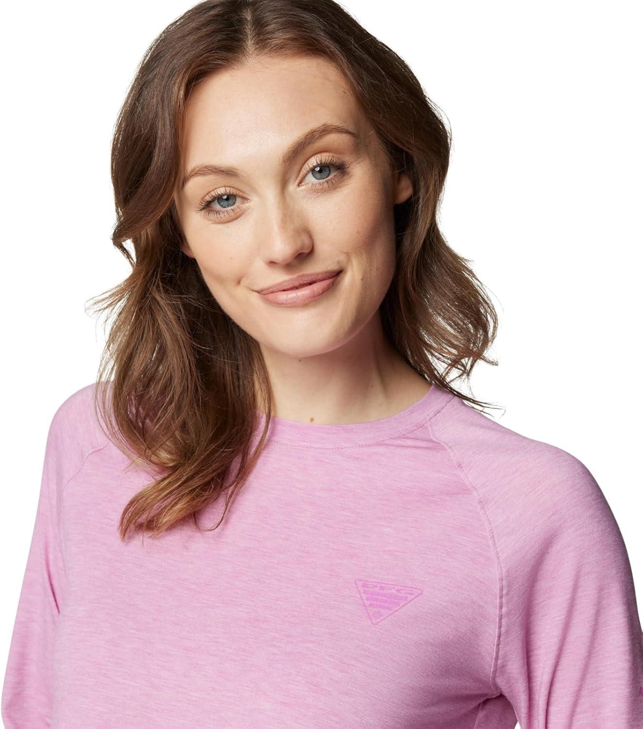 imageColumbia Womens PFG Uncharted Knit Long SleeveMinuet Heather