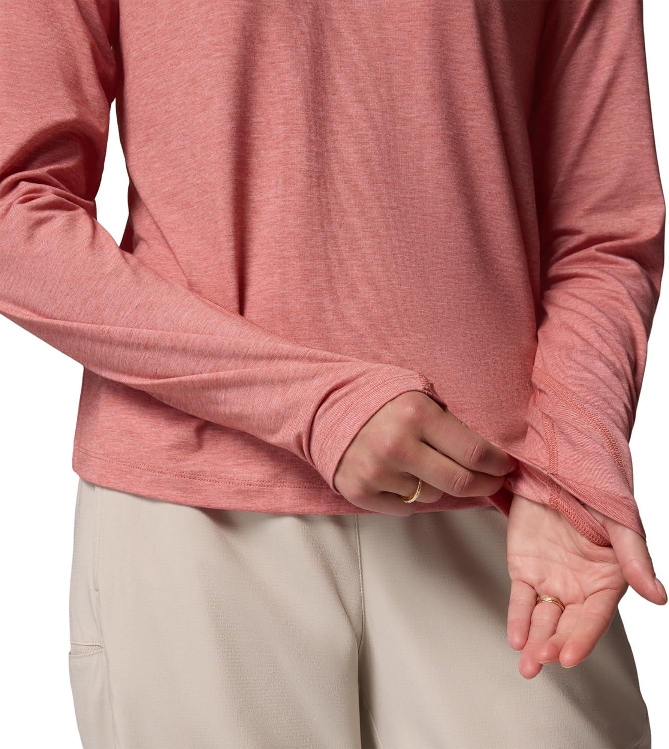 imageColumbia Womens PFG Uncharted Knit Long SleeveRosewood Heather