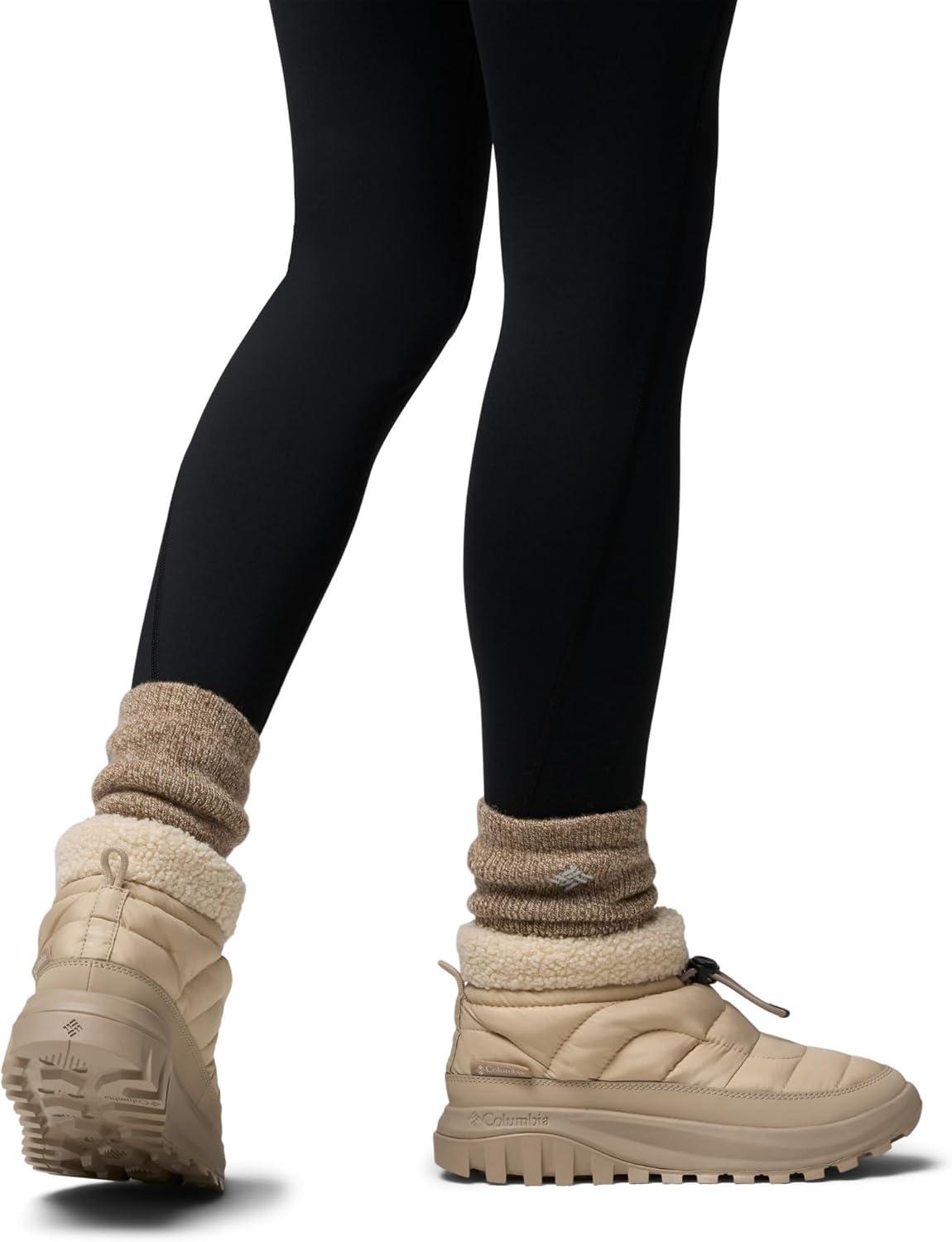 imageColumbia Womens Snowtrot Shorty Snow BootsAncient FossilOxford Tan