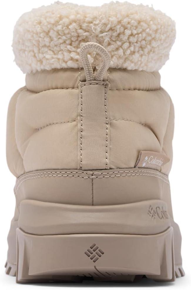 imageColumbia Womens Snowtrot Shorty Snow BootsAncient FossilOxford Tan