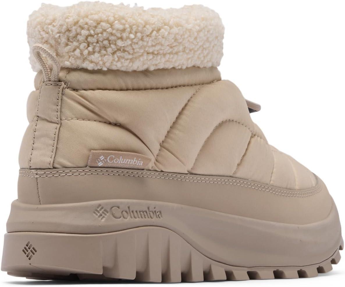 imageColumbia Womens Snowtrot Shorty Snow BootsAncient FossilOxford Tan