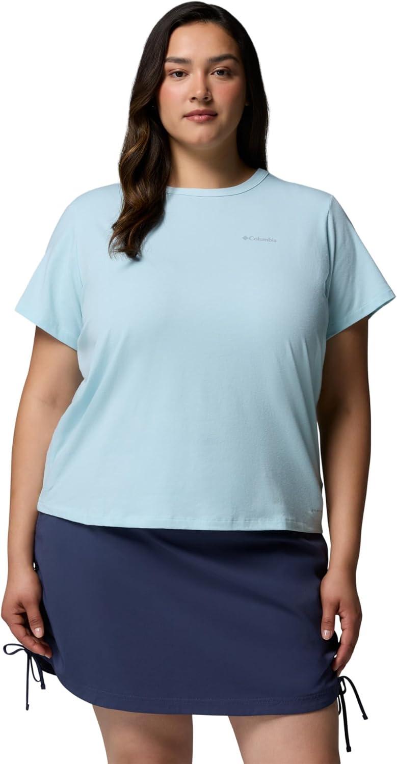 imageColumbia Womens Sun Trek Short Sleeve IiMarine Light