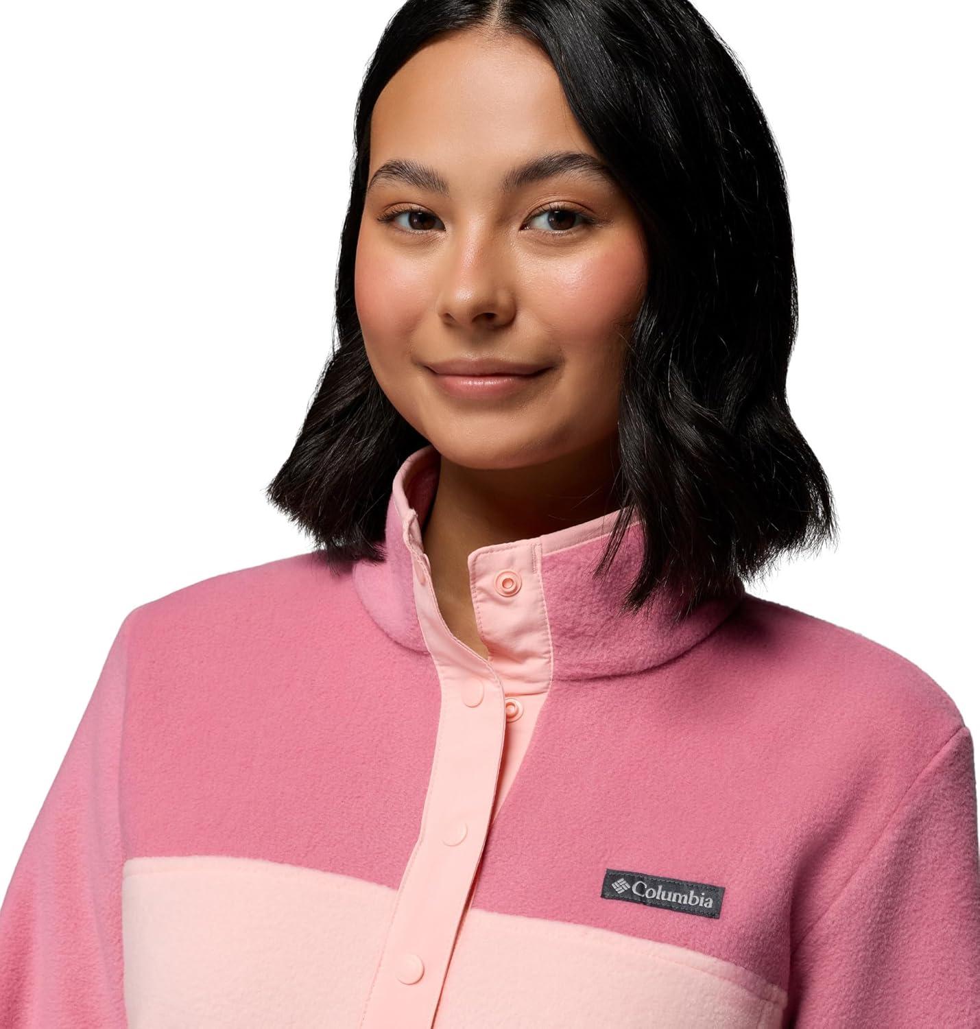 imageColumbia womens Benton Springs 12 Snap PulloverPink SandRosette