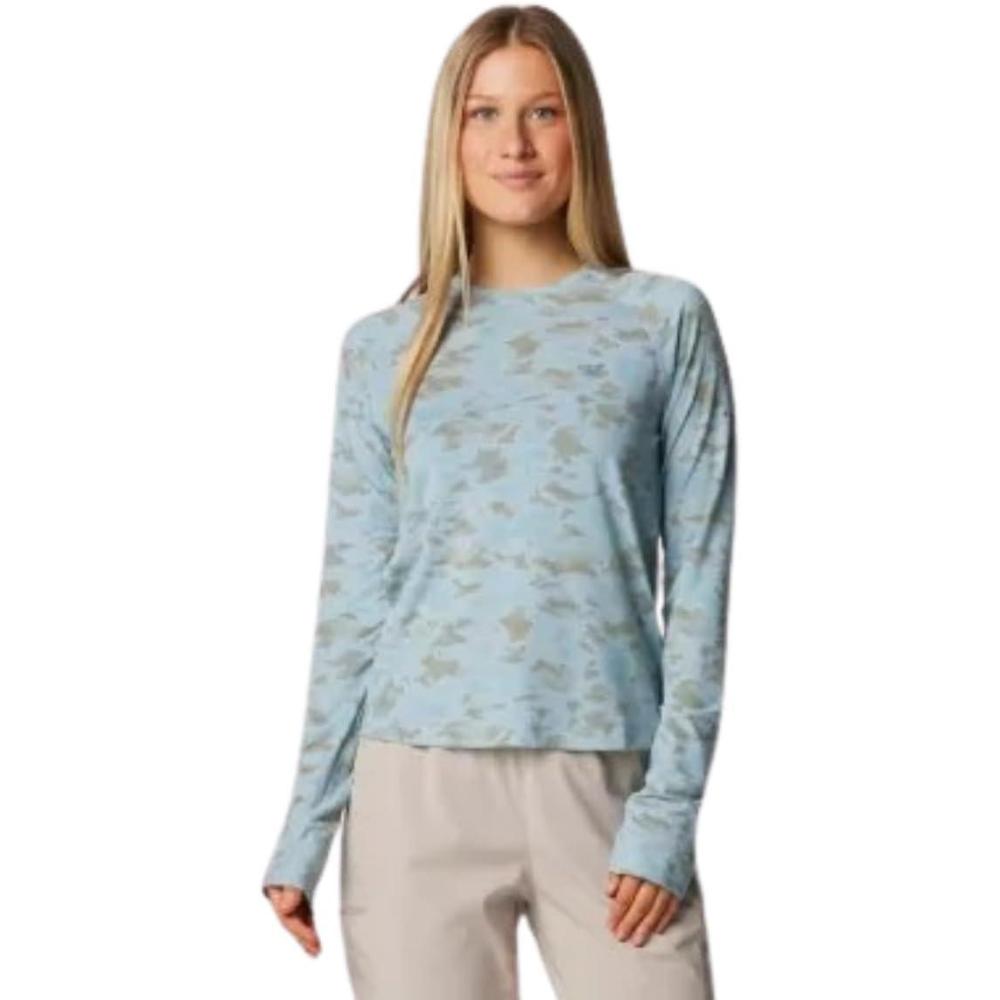 imageColumbia Womens PFG Uncharted Knit Long SleeveCrushed Blue Uncharted Waters