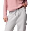 Columbia Womens Aldermore Fleece Cargo Pant, Columbia Grey Heather, X-Small x L