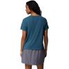 Columbia Womens Sun Trek Short Sleeve Ii(Everblue)