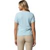 Columbia Womens Sun Trek Short Sleeve Ii(Marine Light)