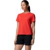 Columbia Womens Sun Trek Short Sleeve Ii(Poppy Red)