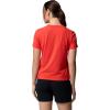 Columbia Womens Sun Trek Short Sleeve Ii(Poppy Red)