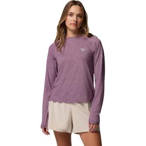 Columbia Women’s PFG Uncharted Knit Long Sleeve(Dusty Purple Heather)